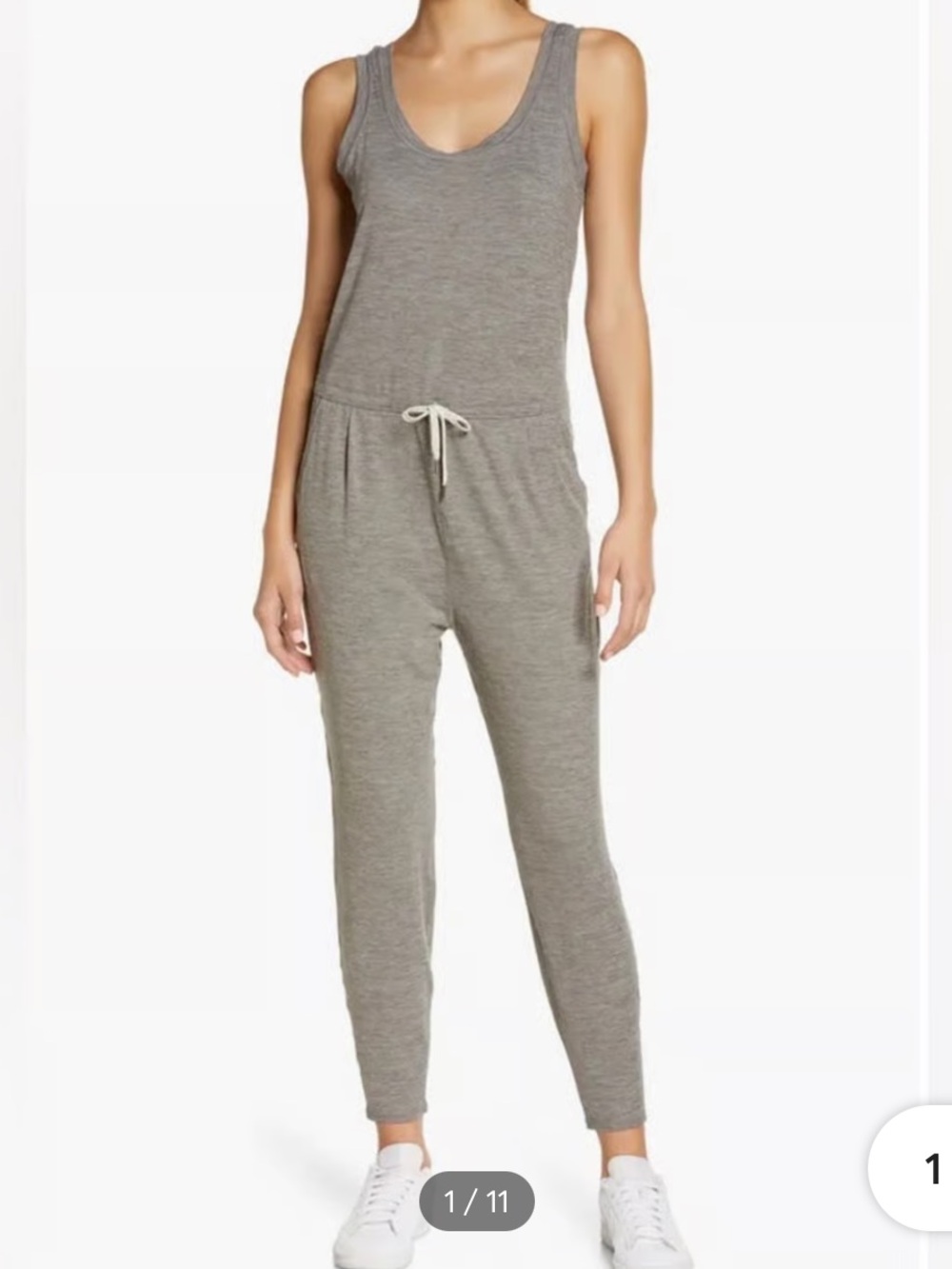 Vuori Lux Harem Jumpsuit
Sleeveless Lightweight Heather
Gray Medium xs - Picture 3 of 16